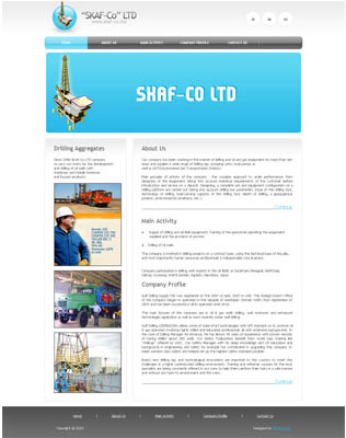 SKAF-CO LTD şirkətinin rəsmi İNTERNET səhifəsi